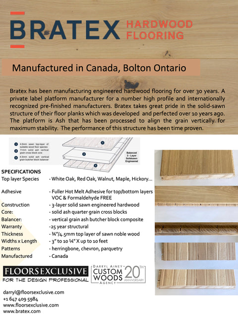white oak 9" x 3/4" ~ long & wide plank hardwood floor