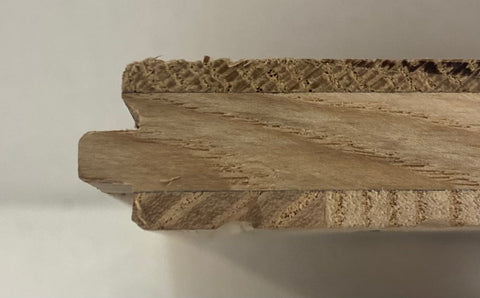white oak 9" x 3/4" ~ long & wide plank hardwood floor